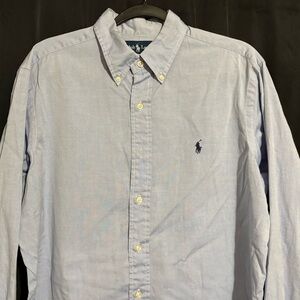 Ralph Lauren Men's Button Down Long Sleeve Dress Shirt Classic Fit Sz‎ 15 1/2